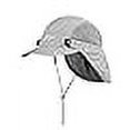 thumbnail image 1 of AONIJIE Dual Purpose Removable Foldable Sun Cap with Neck Flap, Sun Protection Cooling Breathable Mesh Sport Cap (Grey), 1 of 1