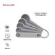 thumbnail image 3 of Juego de cucharas medidoras KitchenAid Universal de 5 piezas, color gris, 3 of 5