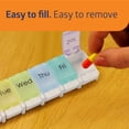 thumbnail image 5 of Medline Easy Push Button Pill Organizer, 1 Day, 1 Count, 5 of 6