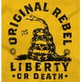 thumbnail image 2 of Original Rebel Liberty Death Gadsden Men's Graphic T Shirt Tees Brisco Brands S, 2 of 6