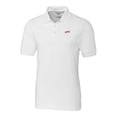 thumbnail image 2 of Men's Cutter & Buck  White SMU Mustangs Advantage Tri-Blend DryTec Pique Polo, 2 of 3