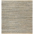 thumbnail image 2 of SAFAVIEH Cape Cod Phylliss Geometric Area Rug, Blue/Natural, 6' x 6' Square, 2 of 8