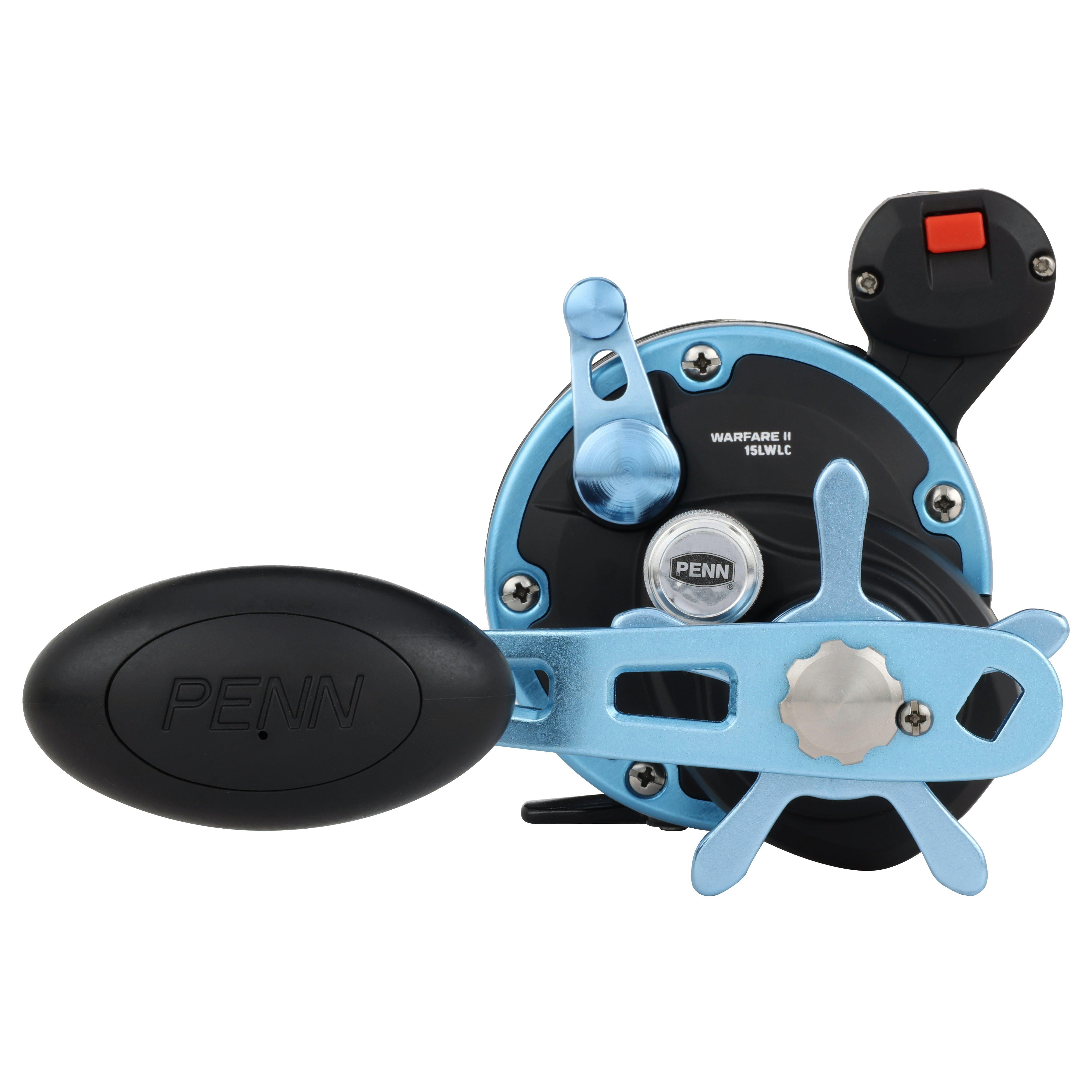 PENN Warfare II Level Wind Conventional Fishing Reel, Right-Handed, 15 Size Reel