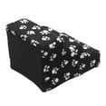 thumbnail image 3 of Soft Cat Dog Steps Ramp Paw design Small Climb Pet Step Stairs Black White, 3 of 26