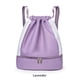thumbnail image 4 of Bolsa de gimnasio portátil Minnieouse Senderismo Viajes Fitness Entrenamiento Casual Mochila impermeable Púrpura claro, 4 of 6