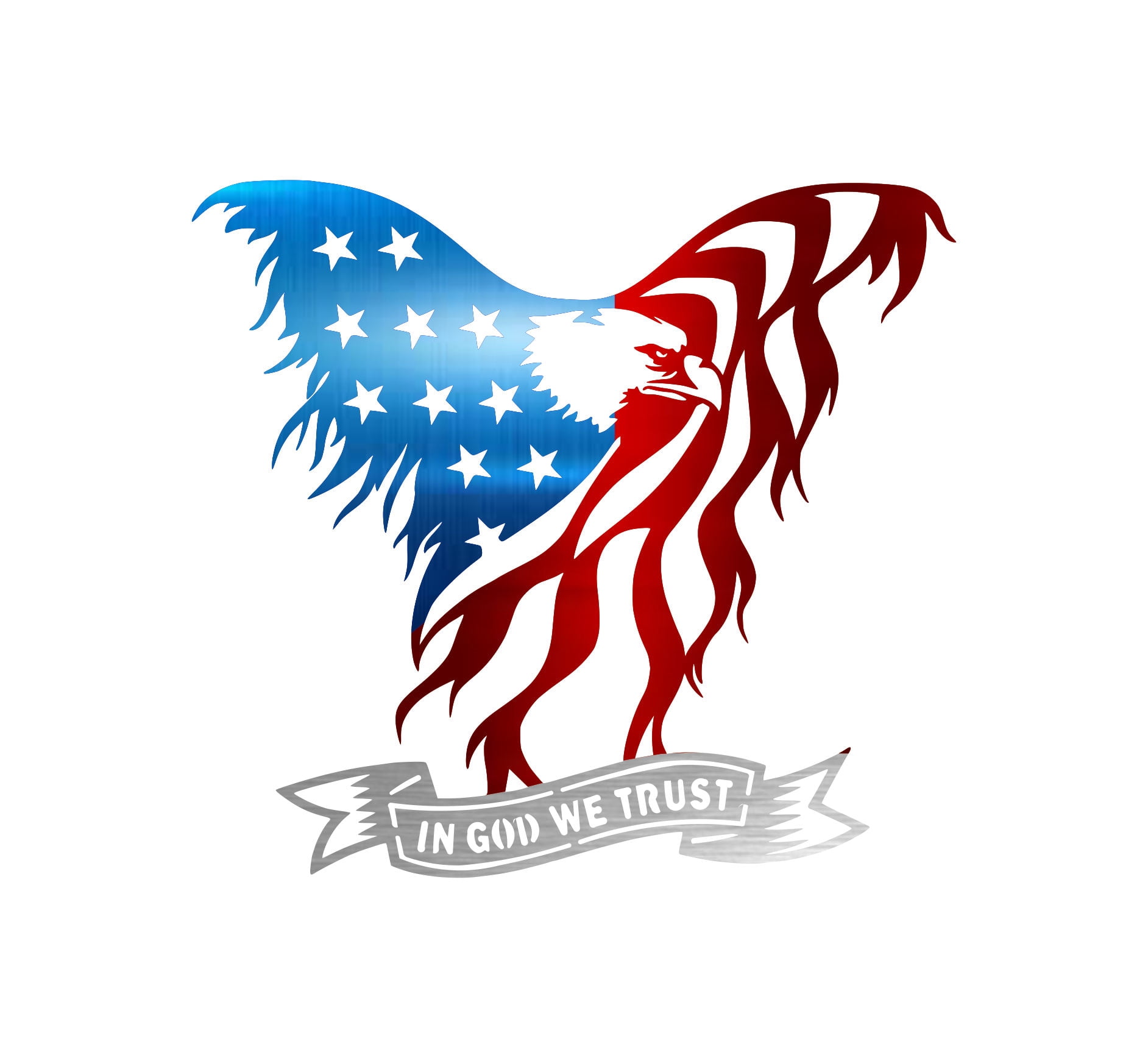 precision metal art american eagle steel laser cut wall art