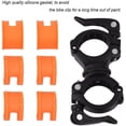 thumbnail image 3 of 2pcs Bicycle Flashlight Holder, 360 Rotation, Mountain Bike Led Flashlight Holder, Mounting Accessories, Clamp And Clip, 3 of 5