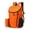 Orange, variant on TAIAOJING Backpack Custom Outside Bag Water Proof Foldable Light Bag Outdoor Portable Solid Sports For Hiking Traveling Backpacks