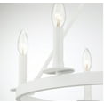 thumbnail image 6 of Trade Winds Evan 6-Light Chandelier in Bisque White, 6 of 6