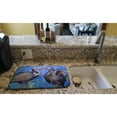thumbnail image 2 of Caroline's Treasures Blue Heron Love Dish Drying Mat, 2 of 7