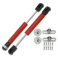 thumbnail image 1 of Unique Bargains 150mm/5.91 Pouces Vérins à Gaz 100N Ressorts à Gaz Acier au Carbone Rouge 2 Ensembles Boîte à Outils de Voiture RV Couvercle de Boîte de Rangement Couvercle de Porte d'Armoire, 1 of 7