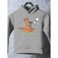 thumbnail image 3 of Kangaroo Making Bubbles Hoodie Toddler -Image by Shutterstock,  4 Toddler, 3 of 4