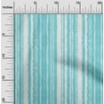 thumbnail image 2 of oneOone Georgette Viscose Aqua Blue Fabric Stripes Diy Clothing Quilting Fabric Print Fabric By Yard 42 Inch Wide, 2 of 4