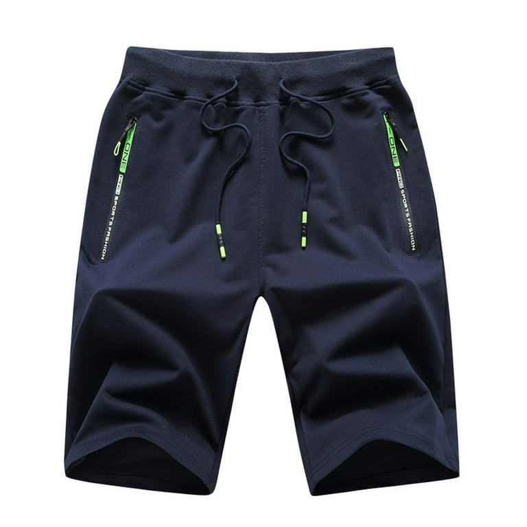 Running Shorts with Pockets Men Men Shorts Stretch Men's Summer Thin Home Comfortable Leisure Sports Breathable Short Pants House Gift Shorts for Men