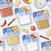 (2 pack) Gerber 2nd Foods Fruit & Cereal Puree Favorites Baby Food, Variety Pack, 4 oz Tubs (32 Pack)