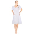 thumbnail image 2 of JEFFRICO Womens Sleeveless Nightgowns Sleepwear Soft Pajama Dress Nightshirts, 2 of 5
