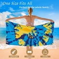 thumbnail image 6 of AKASO Beach Towel, Lightweight Microfiber Super Absorbent Quick Fast Dry Sand Free 63x31 in, 6 of 8
