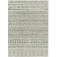 thumbnail image 5 of Hauteloom Gerda Living Room, Bedroom Patio Outdoor Area Rug - Gray - 6'7"-Round, 5 of 7