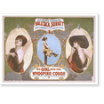 thumbnail image 2 of Historic Framed Print, A.H. Woods presents Valeska Suratt in the swift smart & saucy play The girl with the whooping cough the latest Paris sensation : by Stanislaus Stange., 17-7/8" x 21-7/8", 2 of 9