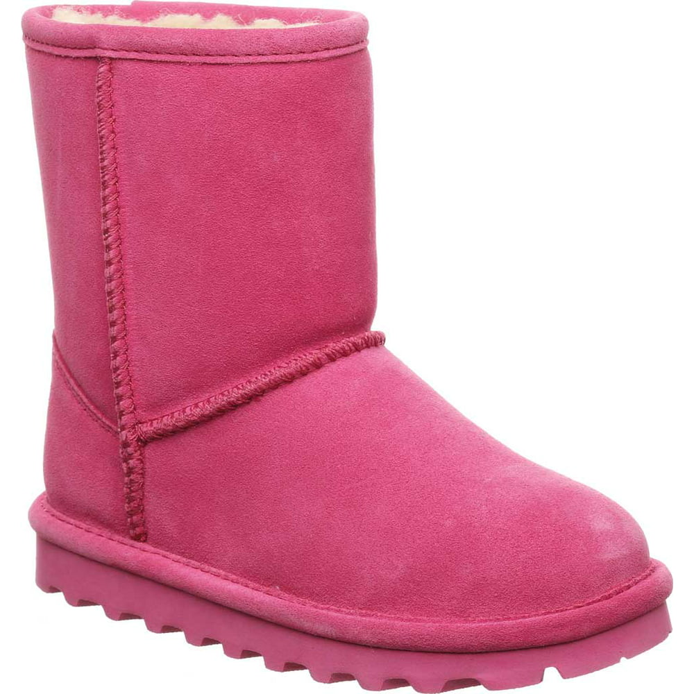 Bearpaw - Girls' Bearpaw Elle Youth Boot Party Pink Suede 13 M ...