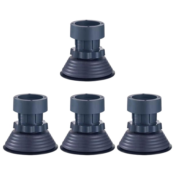 4x almohadillas antivibración, almohadillas para los pies para lavadora, piezas de electrodomésticos, protección antideslizante, estabilizador de Diámetro 10cm