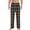 Orange, variant on WIZUTIZ Mens Fleece Pajama Pants Drawstring Plaid Comfy Lounge Pj Bottoms with Pockets Warm Soft Sleepwear