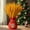 D, variant on Chinese Bonsai Ornament Wheat Stalks & Red Berries Bouquet Simulation Flowers Bouquet with Good Luck Drawstring Bag Shaped Vase Fake Flowers Arrangement Table Decoration for New Year Party Home Decor