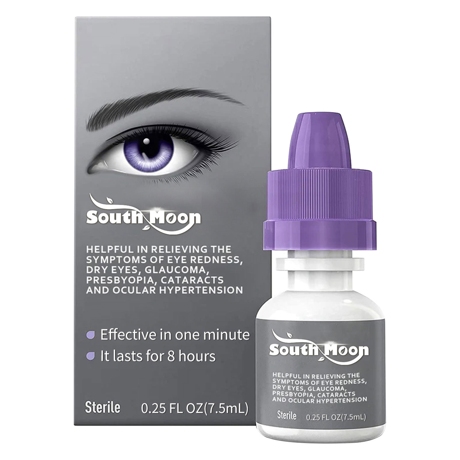 Relieving Eye Fatigue Eye Drops Easy Absorption Herbal Extract Gentle