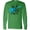 Kelly Green, variant on Inktastic Rock and Roll Lives with Blue Guitar Long Sleeve T-Shirt