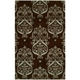 thumbnail image 2 of K2 Floor Style Gramercy Chocolate Hand Made Wool & Silkette™ Area Rug, 2 of 2