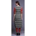 thumbnail image 4 of Bimba Kurta Droite Imprimée Indienne en Rayonne Slub Robe Tunique à Manches 3/4 pour Femmes, 4 of 6