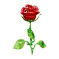 thumbnail image 1 of Adorno para quemador de incienso de rosas, regalos hechos a mano, decoración para el hogar, incienso decorativo único Rojo, 1 of 9