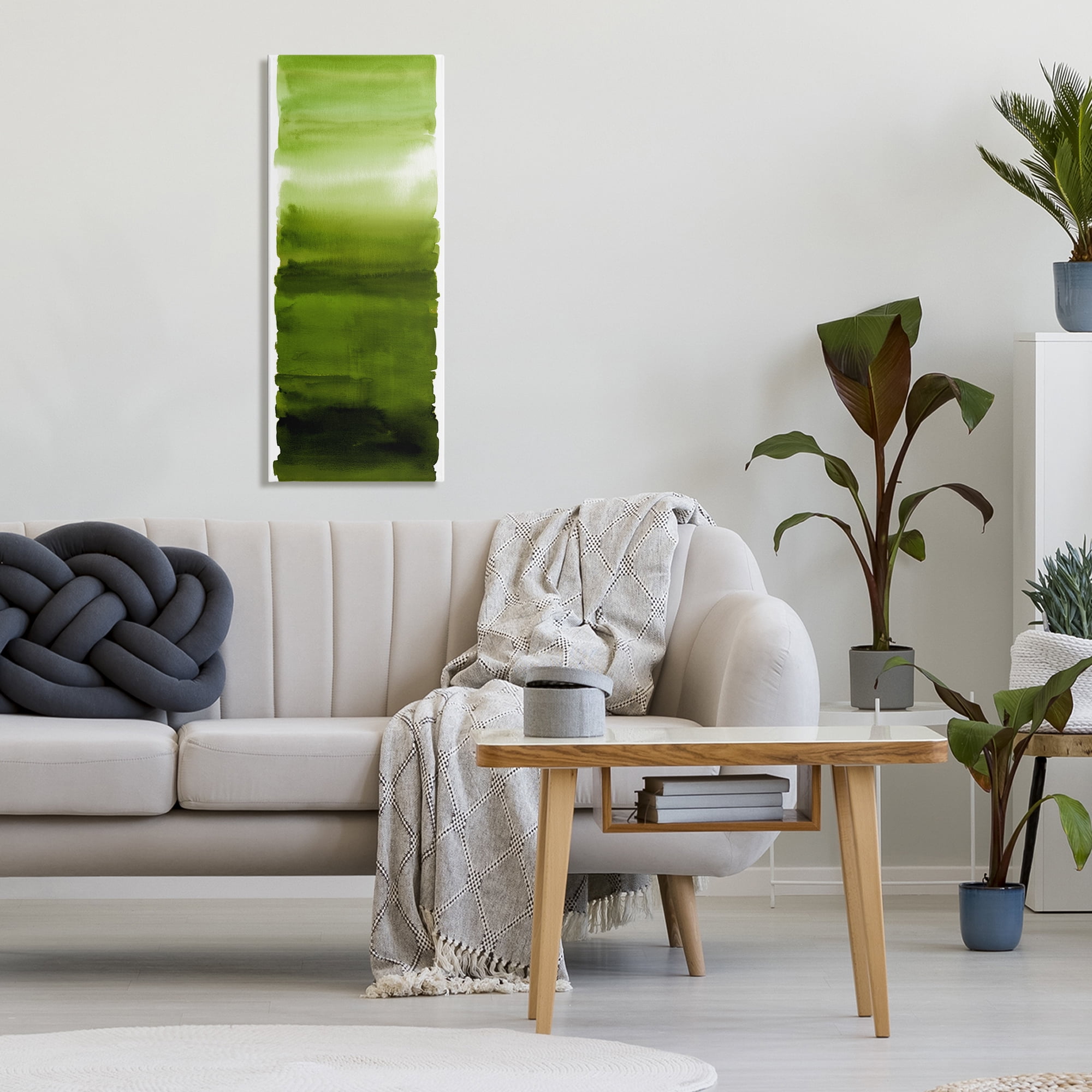 Stupell Industries Green Blend Gradient Canvas Wall Art, design by Allie Corbin