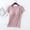 Pink, variant on VLOOCKLW Women's Modal Built-in Bra Padded Active Camisole Short Sleeves Pajama Casual Tops T-Shirt