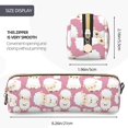thumbnail image 3 of Fotbe Cartoon Sheep Estuche para Lápices de Cuero con Estampado, Estuche con Cremallera Resistente, Organizador Compacto y Elegante para Papelería, 3 of 7