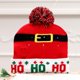 thumbnail image 1 of Gorro navideño luminoso para niños y adultos, cálido jersey de punto para otoño e invierno, gorro de felpa estampado, 1 of 6