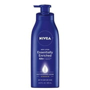 NIVEA Essentially Enriched Body Lotion,Dry to Very Dry Skin, 16.9 Fl Oz, Package may vary