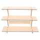 thumbnail image 3 of Portable Wooden Jewelry Display Stand for Earrings, Bracelets & Necklaces – Craft Show, Farmers Market & Retail Table Organizer for Vendors, 3 of 5