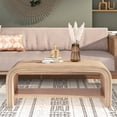 thumbnail image 5 of NPD Furniture Kyran Rattan Coffee Table, 5 of 7