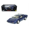 Ferrari 308 GTB Blue Elite Edition 1/18 Diecast Car Model by Hotwheels