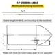 thumbnail image 3 of VEVOR Cable de dirección para barco, cable de dirección fueraborda de 12 pies, kit de dirección giratoria mecánica de 12 pies con rueda de 13 pulgadas para sistema de dirección de barco, 3 of 9