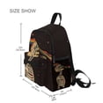 thumbnail image 3 of FORMRS School Backpack with Front Zippered Pocket 12" Student Travel Daypack, Skeleton Stripes, 3 of 6