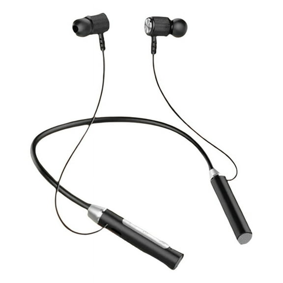 Wireless Bluetooth Headphones, Music HiFi Stereo Headphones, Noise Cancelling Sports in-Ear Headphones with Microphone,1 * wireless Bluetooth headset 1 * USB charging cable,Black