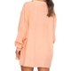 thumbnail image 5 of VISgogo - Conjunto de pantalones cortos para mujer, blusa de manga larga de color sólido con botones y pantalones cortos con cintura elástica VISgogo moda, 5 of 10