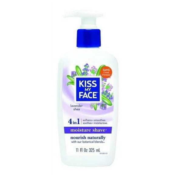 Kiss My Face Moisture Shave, Lavender & Shea , 11 Oz
