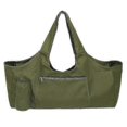 thumbnail image 3 of Yoga Mat Bag Large Yoga Mat Tote With Panniers With Side Pockets And Zippers - Green_ssxjv, 3 of 4