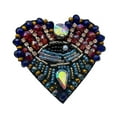 thumbnail image 4 of Rhinestone Appliques Beaded Applique Patch Handmade for Evening Dress Crafts, 4 of 9