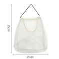 thumbnail image 1 of Contenedores Bolsa de malla - Bolsas de red para productos de la compra de comestibles Organizador de despensa (blanco) Likrtyny Libre de BPA, 1 of 7