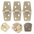 thumbnail image 3 of Shisuyan Anti Corrosion Wooden Box Compatible Golden 10 Sets 2.2X1X0.2In, 3 of 8