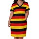 thumbnail image 2 of Vestido hueco con bolsillo y bandera alemana para mujer, fiesta de noche de lujo para ropa elegante de verano., 2 of 6
